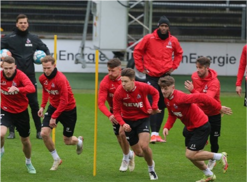 关于科隆队培训新人备战下一场比赛的信息