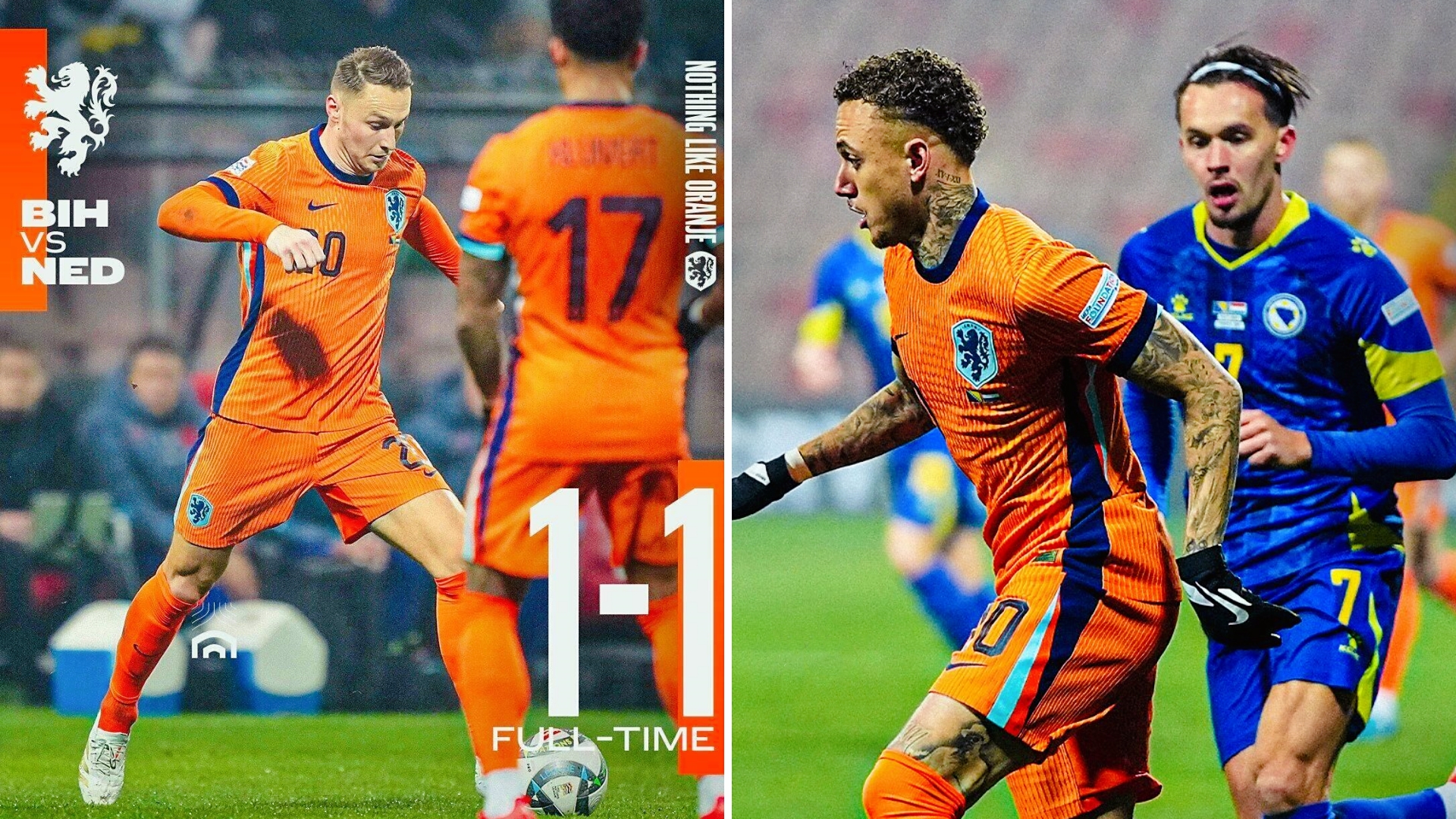 荷兰客场不敌北爱尔兰，遭遇欧预赛失利