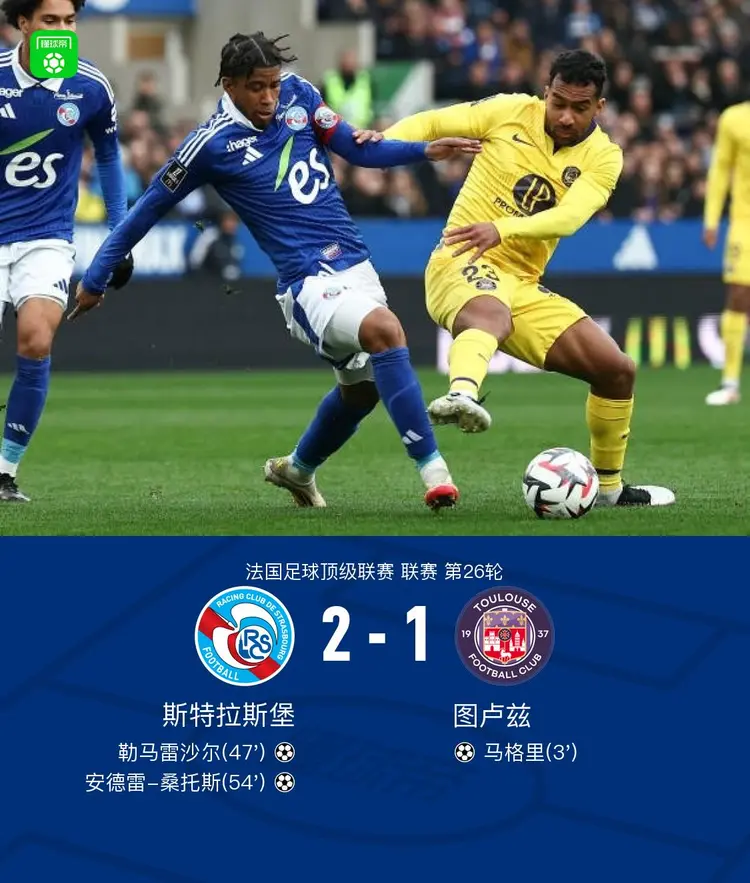 斯特拉斯堡主场战胜尼姆,保级形势有所回暖 斯特拉斯堡主场战胜尼姆,保级形势有所回暖