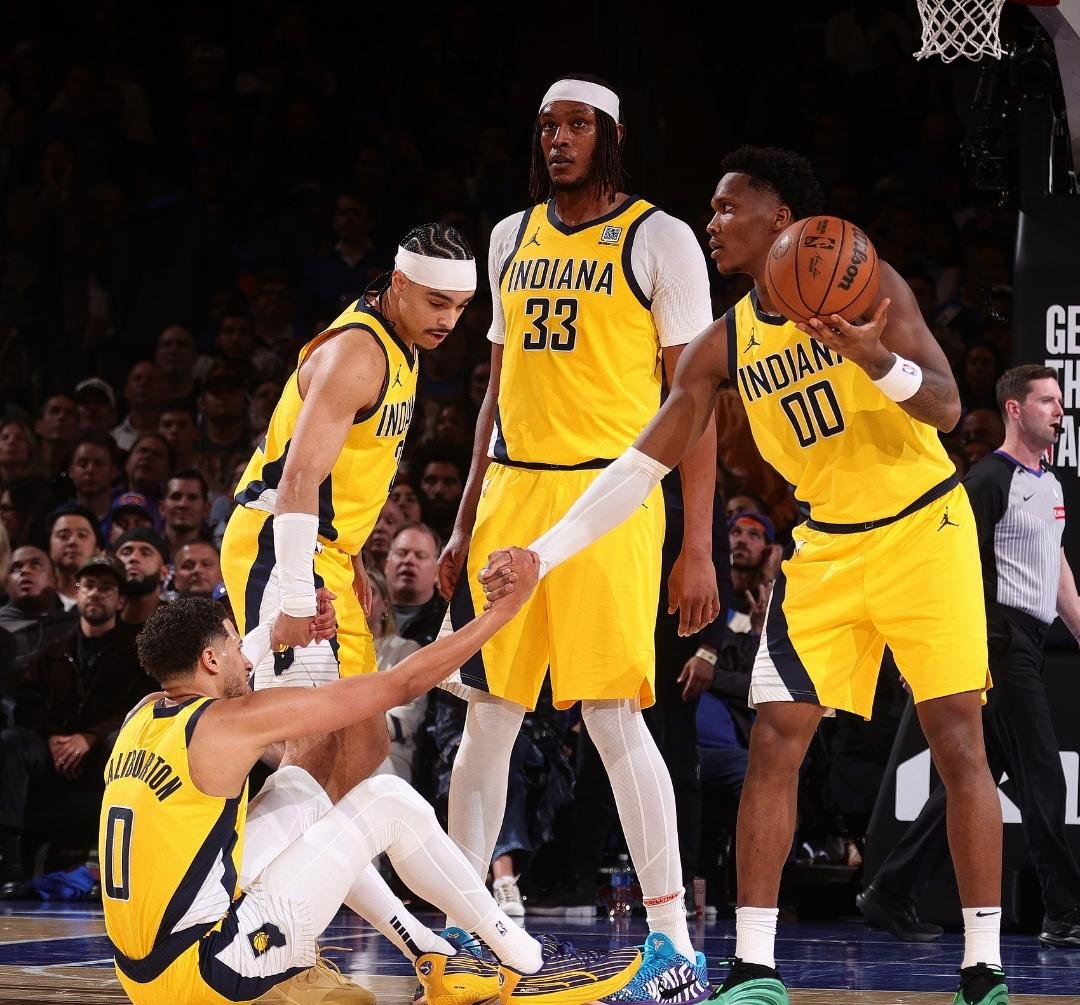 熊猫直播tv-步行者队全队发挥出色,战胜爵士队