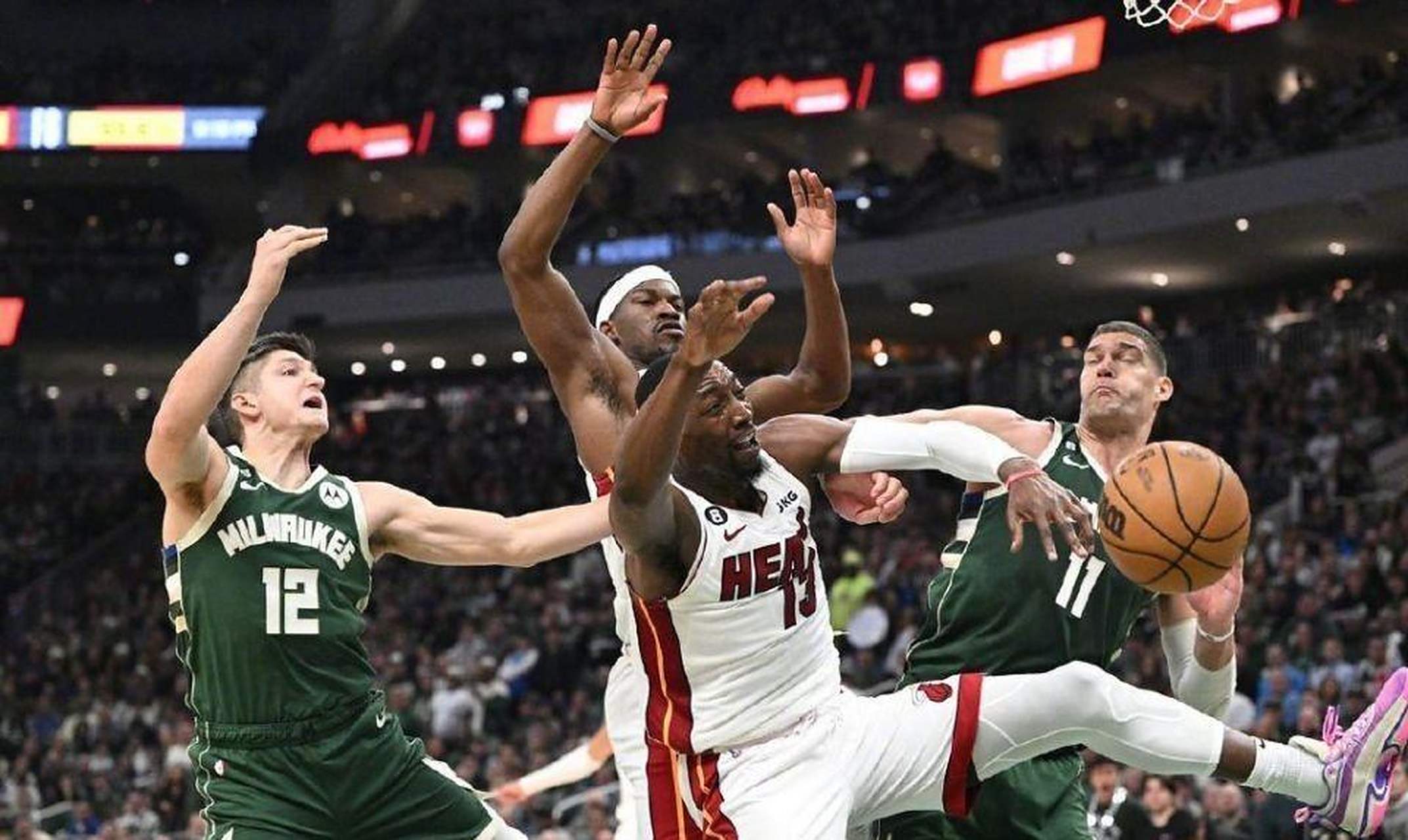 热火队取得对雄鹿队的首胜,东部决赛比分改写的简单介绍 热火队取得对雄鹿队的首胜,东部决赛比分改写的简单介绍